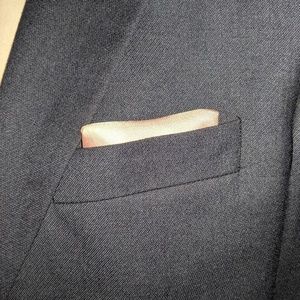 Pink Pocket Square Excellent Condition